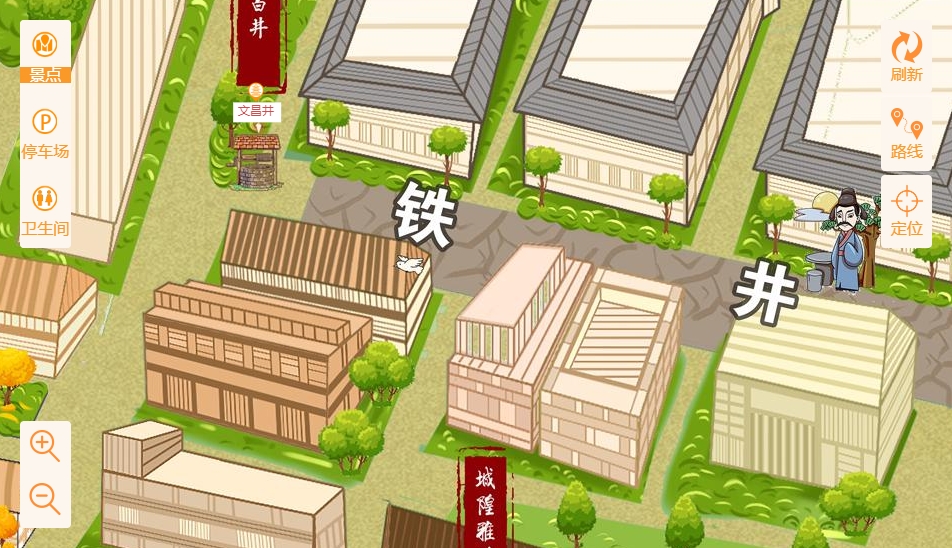 临西智慧景区：手绘地图与语音导览的完美融合