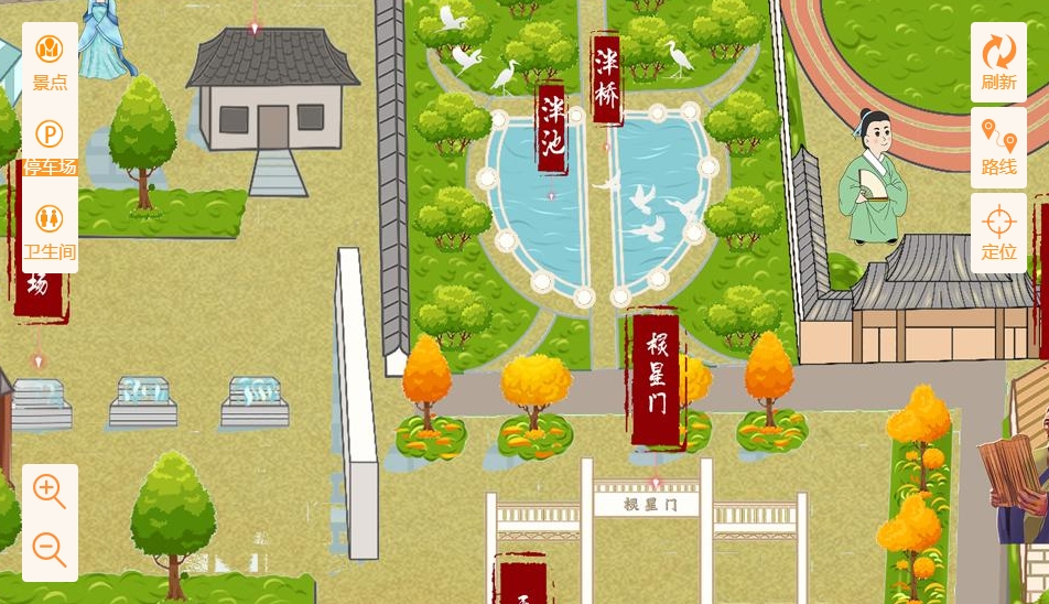 临西手绘地图景区语音讲解导览系统：智慧景区建设的基石